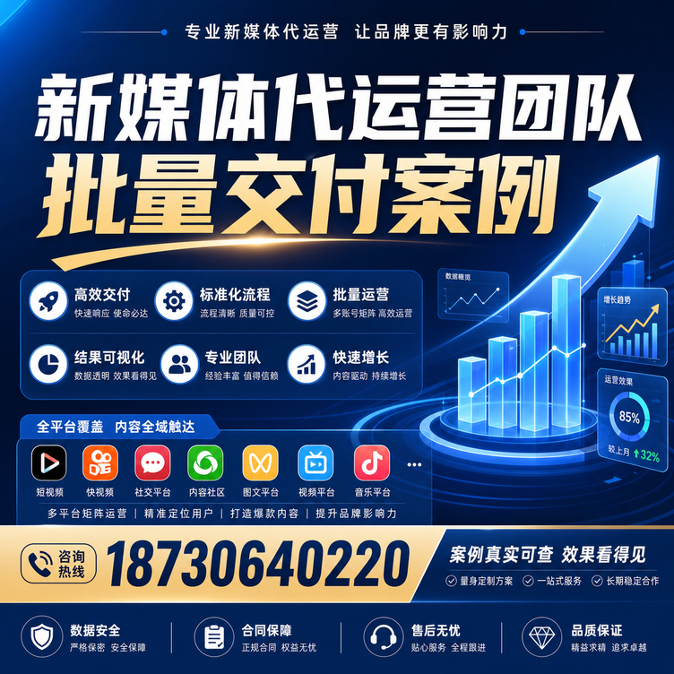 昭通代运营公司多客户账号批量高效交付案例